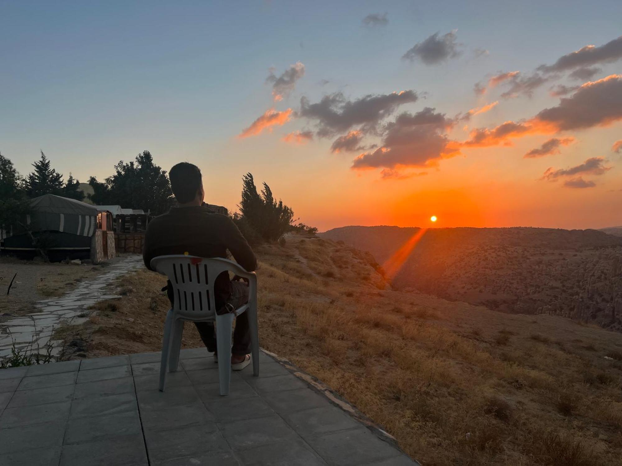 Al-Nawatef Eco Camp- Dana Nature Reserve Bagian luar foto