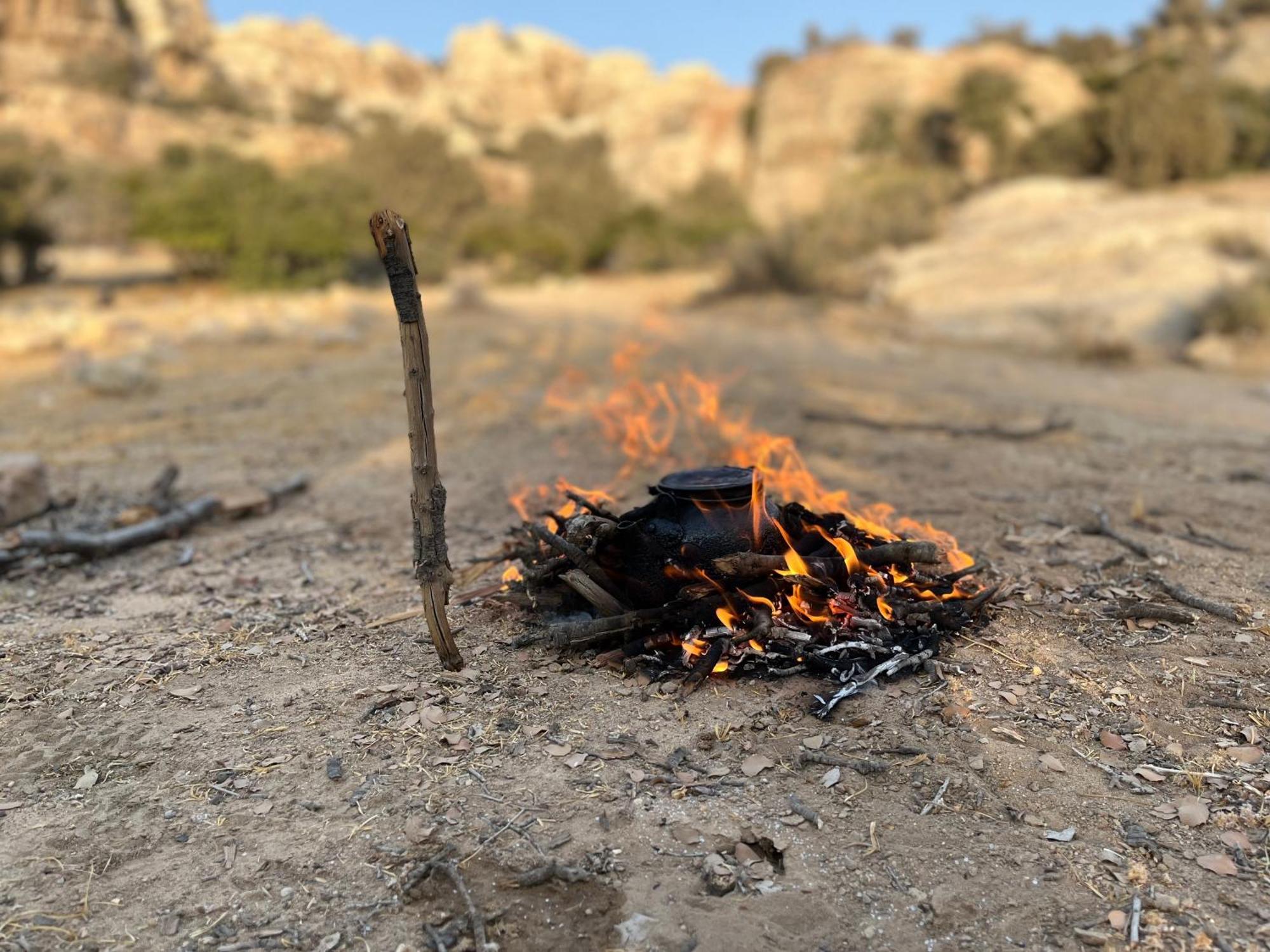 Al-Nawatef Eco Camp- Dana Nature Reserve Bagian luar foto